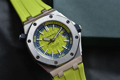 audemars piguet cufflinks price|audemars piguet diver strap.